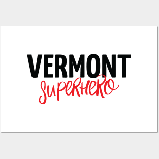 Vermont Superhero Posters and Art